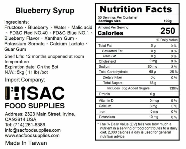 Blueberry Syrup - Image 3