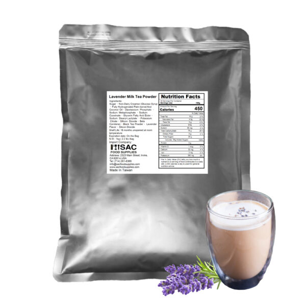 Lavender Milk Tea Powder