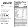 Instant Bubble Waffle Ingredients