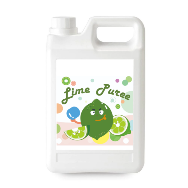 Lime Puree with chunks Bottle