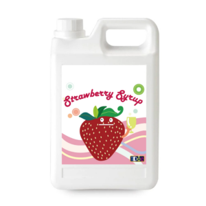 SAC Food Supplies Strawberry Syrup Bottle (11 lb)