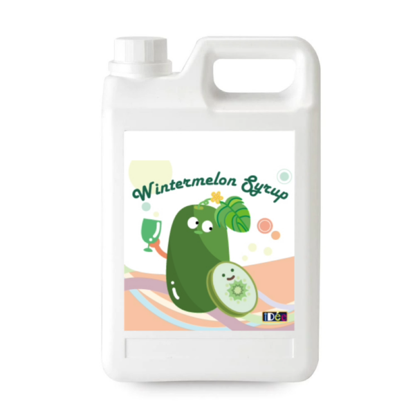 Wintermelon Syrup Bottle