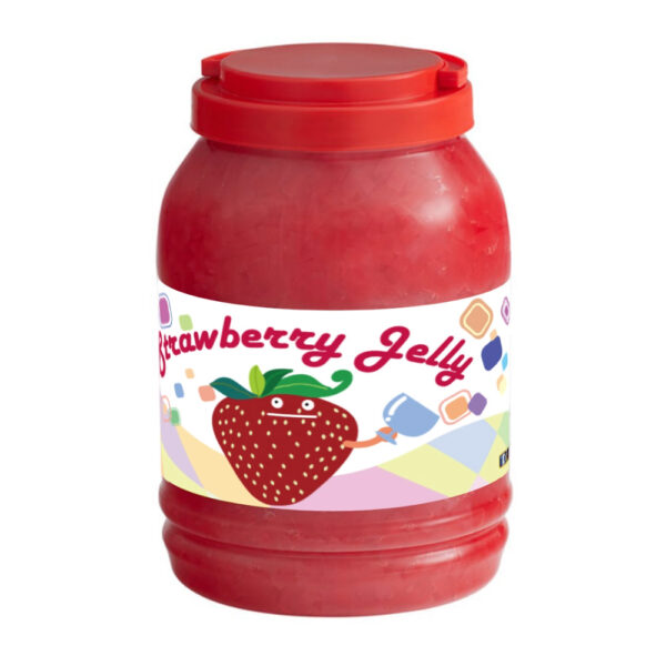 Strawberry Coconut Jelly