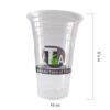 "The New Face of Tea" Design PP Plastic Cups (16oz, 300 pcs)