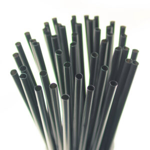 Black Straws (6mm x 23cm)