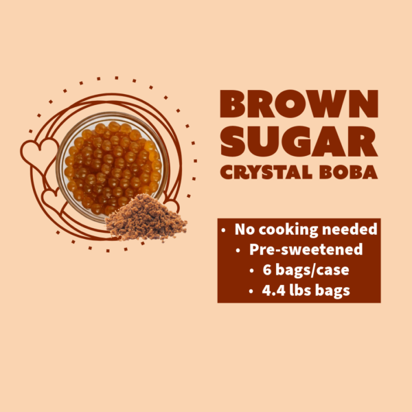 Crystal Boba (Brown Sugar) | NEW - Image 2