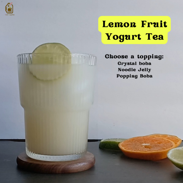 Fruit Yogurt Tea Boba Kit (12 Servings) - Image 2