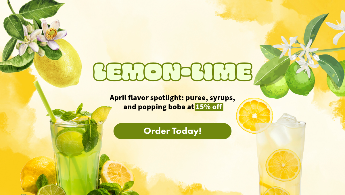 April Flavor Spotlight: Lemon-Lime at 15% off🍋💚 sacfoodsupplies.com