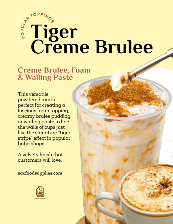 Tiger Creme Brulee Powder (3 in 1) | NEW - Image 2